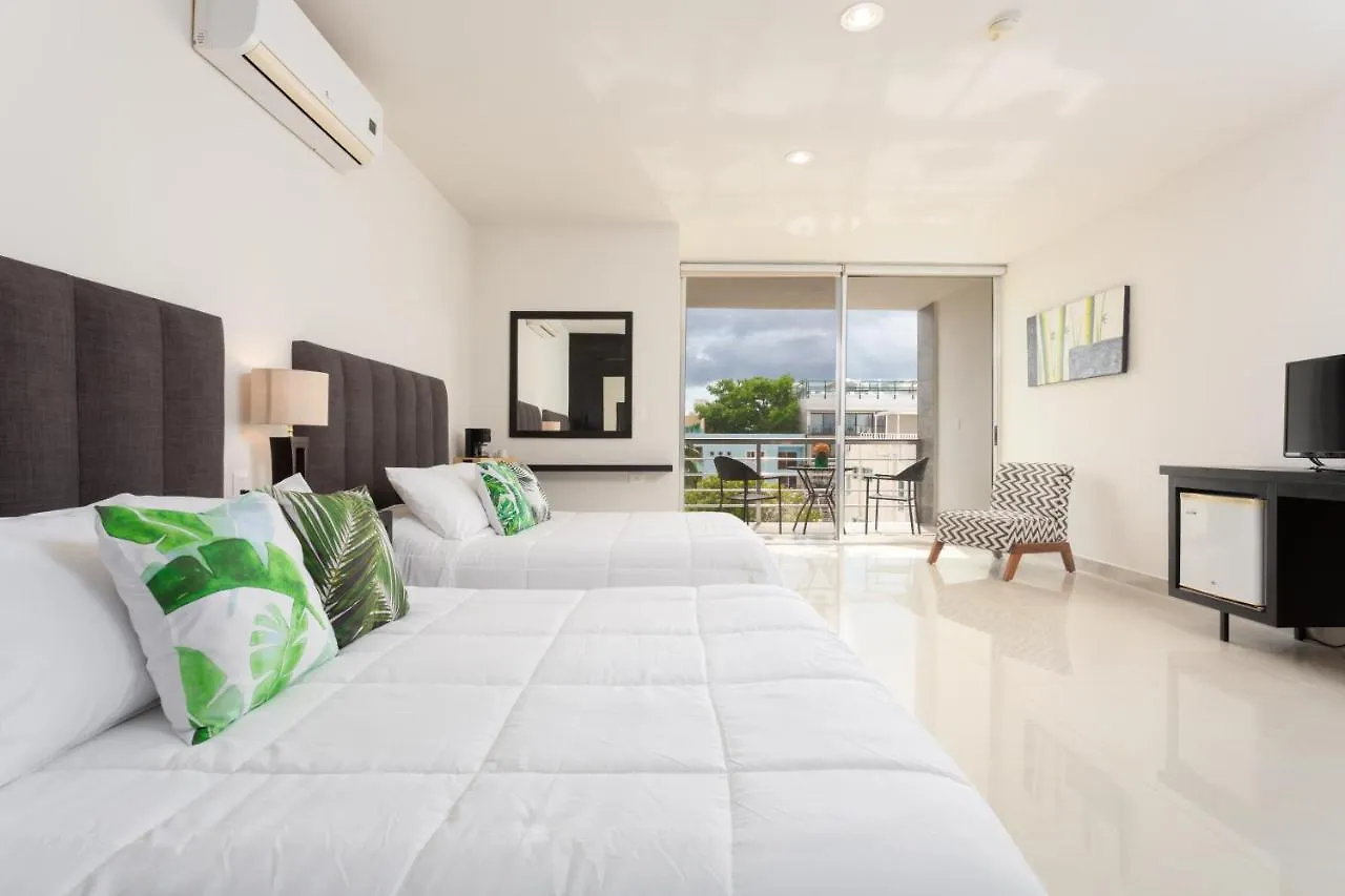 Deluxe Condos 42 Playa del Carmen Alojamento de Acomodação e Pequeno-almoço